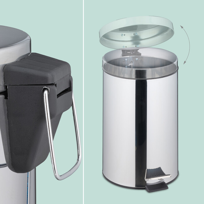 Relaxdays Kitchen Trash Can 20 Liter