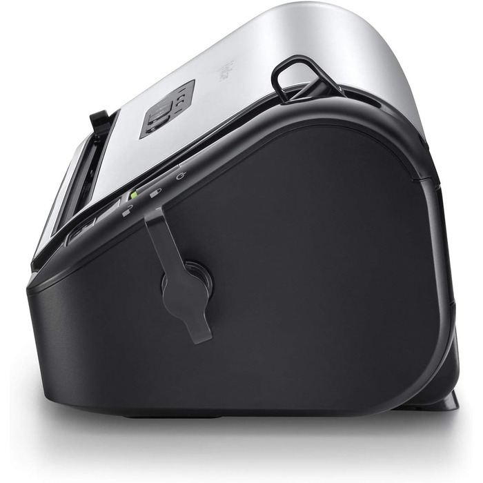 FoodSaver пристрій для вакуумної упаковки з нарізачем та зберіганням рулонів | ручний вакууматор та функція маринування | комплект вакуумних пакетів [FFS017X], срібляний, Standard