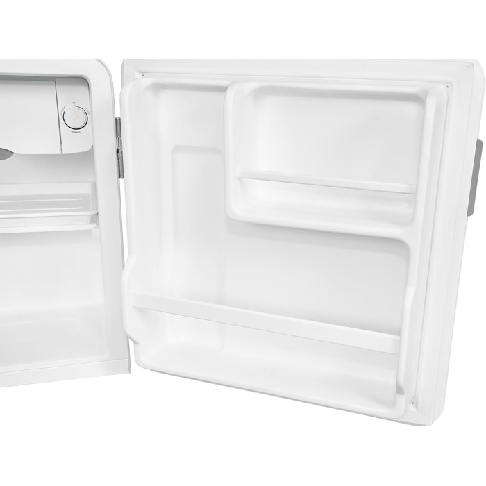 Mini холодильник Exquisit CKB45-0-031F білий | 47 л, без морозильної камери, ретро стиль