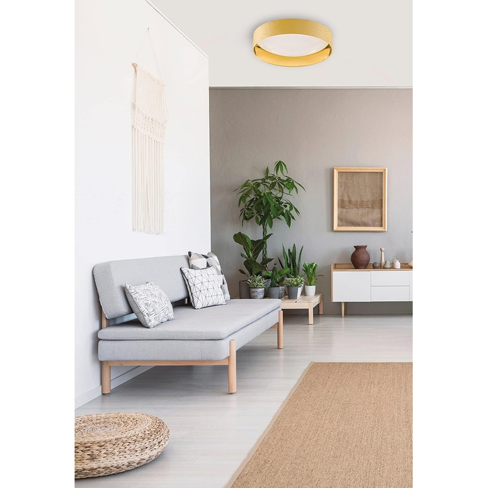 Настільна лампа Fischer & Honsel Aura, класичний дизайн, золото, синій оксамит, E14, 34см