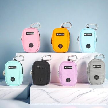 Сумка для ласощів та пакетиків для вигулу собак COOWONE, рожева (міні)