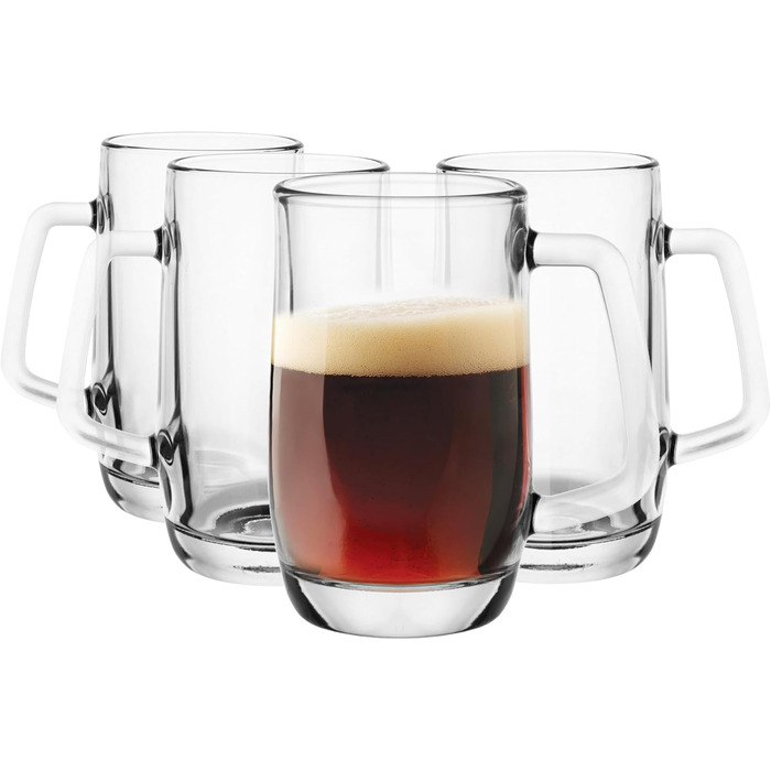 Набір склянок для пива Krosno Glasmark 0,3 л (6 шт.) - для крафтового пива, миття в посудомийній машині