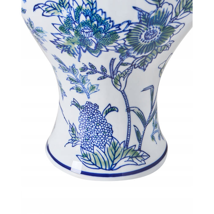 Ваза Beliani з порцеляни, 17 x 36 см