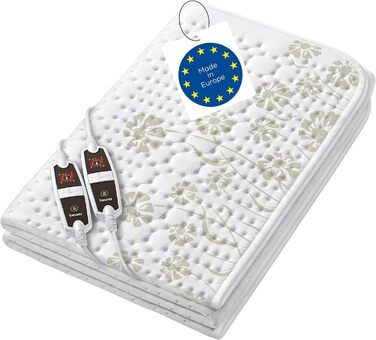 Електрична грілка Beurer UB 74 з автовимкненням та захистом від перегріву, 200x100 см, 3 температурні режими, пральна, 2 зони обігріву