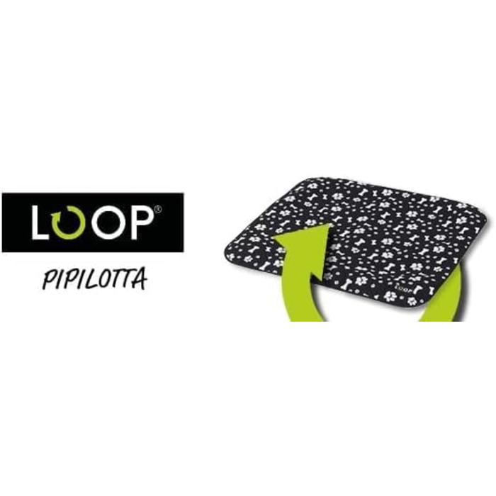 Ремінь безпеки для собак Loop для заднього сидіння авто, з карабіном, регульована довжина 60-80 см, аксесуар до килимка для собак NIMM Mich MIT (LOOP-PPM1003)