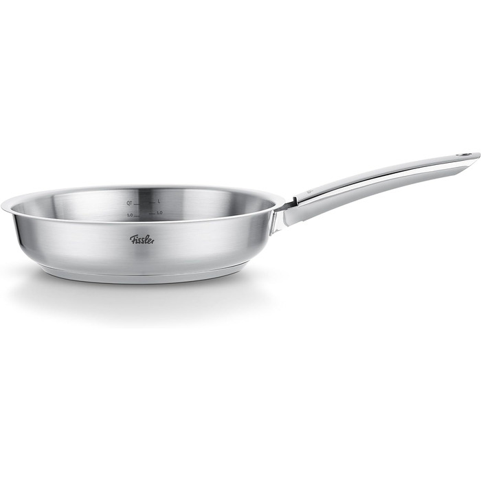 Fissler Pure Collection: Пательня сталева з антипригарним покриттям Ceratal 24 см + 28 см, виготовлено в Німеччині, для індукційних плит