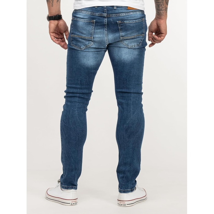 Чоловічі джинси Rock Creek Slim Fit M21 (32W/34L, сині) - Оригінал