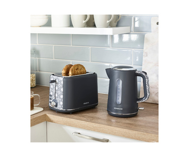 Електричний чайник Kenwood ZJP04, 2200 Вт, 1,7 л, сріблястий/сірий