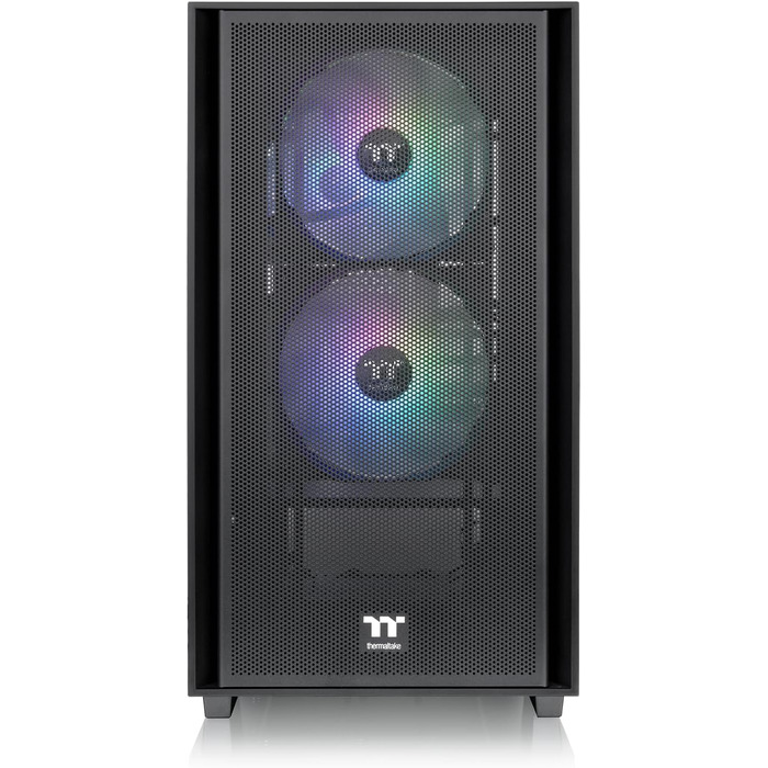 Корпус Thermaltake Versa H16 TG ARGB - Мікро-ATX, Чорний