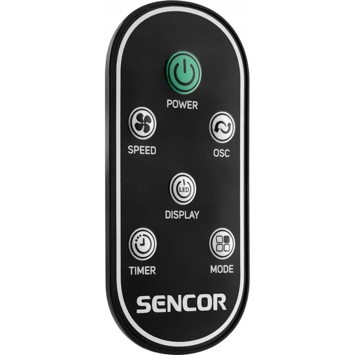 Колонний вентилятор Sencor SFT 4207BK, чорний