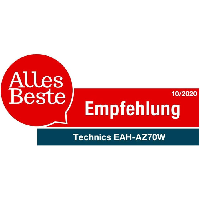 Навушники бездротові Technics EAH-AZ70WE-S Premium з шумозаглушенням, сріблясті
