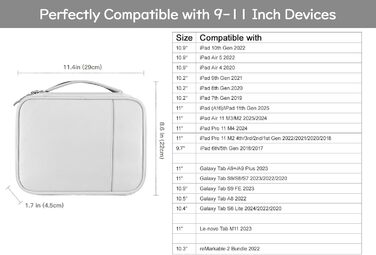 Органайзер Dadanism для гаджетів: кишеня для планшетів 9-11