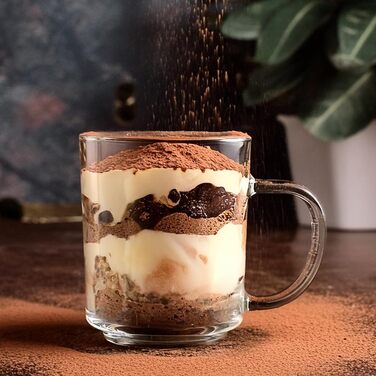 Набір склянок для лате макіато Krosno Glasmark 4 шт., 200 мл (кавові, для чаю, десертних, води, глінтвейну, айс-кафе)