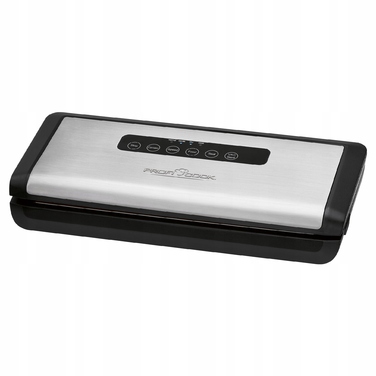 Вакууматор ProfiCook PC-VK 1146, чорний, 120 Вт, з набором пакетів