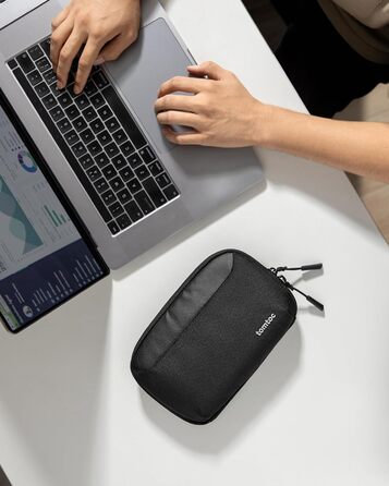 Органайзер для кабелів tomtoc: компактна сумка для аксесуарів та гаджетів