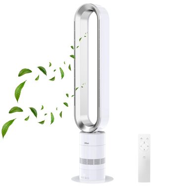 Вентилятор Zilan Turmventilator з пультом дистанційного керування BLDC – енергоефективний, 10 швидкостей/режимів, 900 м³/год, з коливанням, таймером та сенсорним дисплеєм