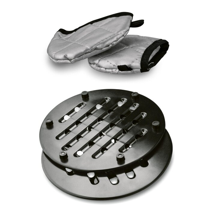 Набір алюмінієвих каструль Konighoffer Pollo Grey, 12 предметів