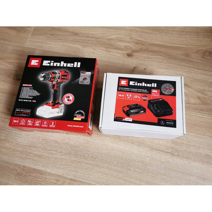 Акумуляторний шурупокрут Einhell 18 V безщітковий 50 Нм TE-CD 18/50 Li