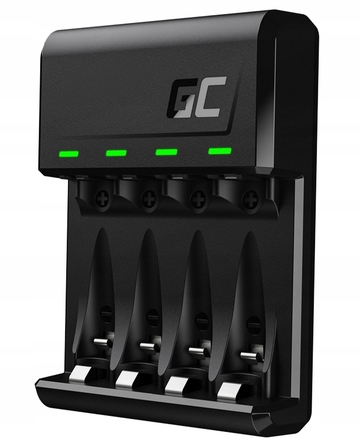 Комплект: Зарядний пристрій GC VitalCharger + 4 акумулятори Energizer AA 2000mAh