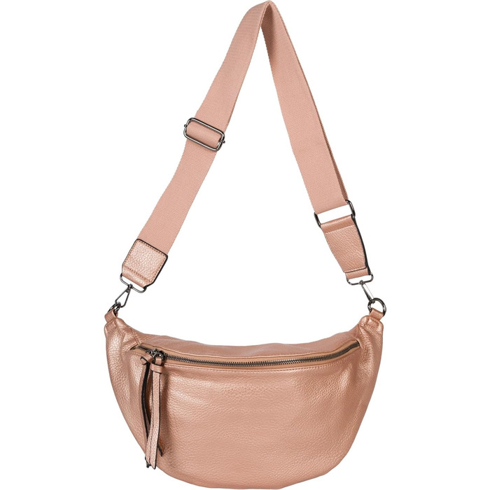 Сумка жіноча styleBREAKER на плече Rosegold велика, кросбоді, 37x17 см