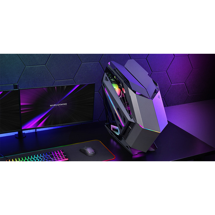 Корпус Semi-Tower ATX Mars Gaming MCTITANW, Білий