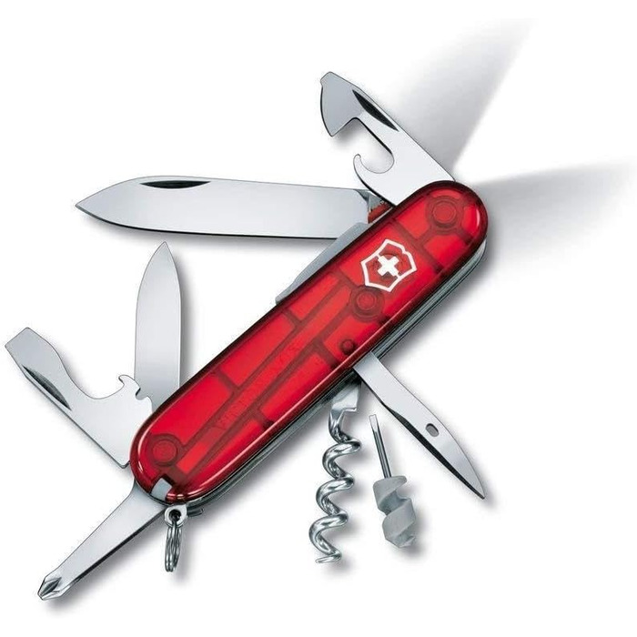 Швейцарський ніж Victorinox Spartan Lite червоний – багатофункціональний інструмент