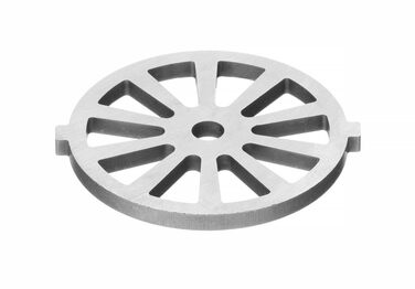 М'ясорубка електрична HENDI з насадками для ковбас, стейків та 3 трубочками для фаршу, 400 Вт, рожева