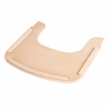 Roba Wooden Activity Board - Extension & Accessories for Sit Up Flex High Chair - Compatible with Belt System and High Chair Cushions - from 6 Months Natural