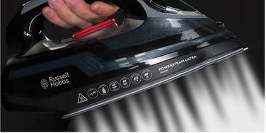Потужна керамічна праска Russell Hobbs PowerSteamUltra 3100W Strażak