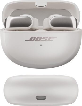 Навушники Bose Ultra Open Earbuds: бездротові, відкриті, з технологією OpenAudio, білий (Rauchweiß)