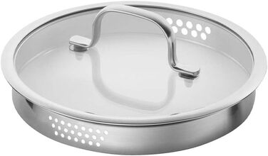 Набір каструль ZWILLING TrueFlow з кришками, 5 предметів, нержавіюча сталь, для індукційних плит, сріблястий