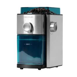 Електрична кавомолка Cecotec SteelMill 2000 з регулюванням, нержавіюча сталь, плоскі жорна, 17 ступенів, 250 г, 2-12 чашок