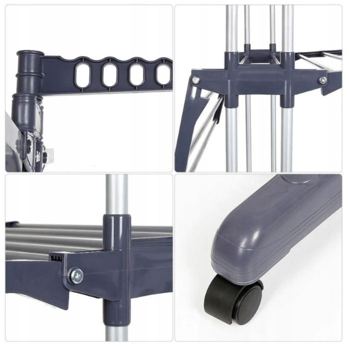 Складана підлогова сушарка для одягу XXL