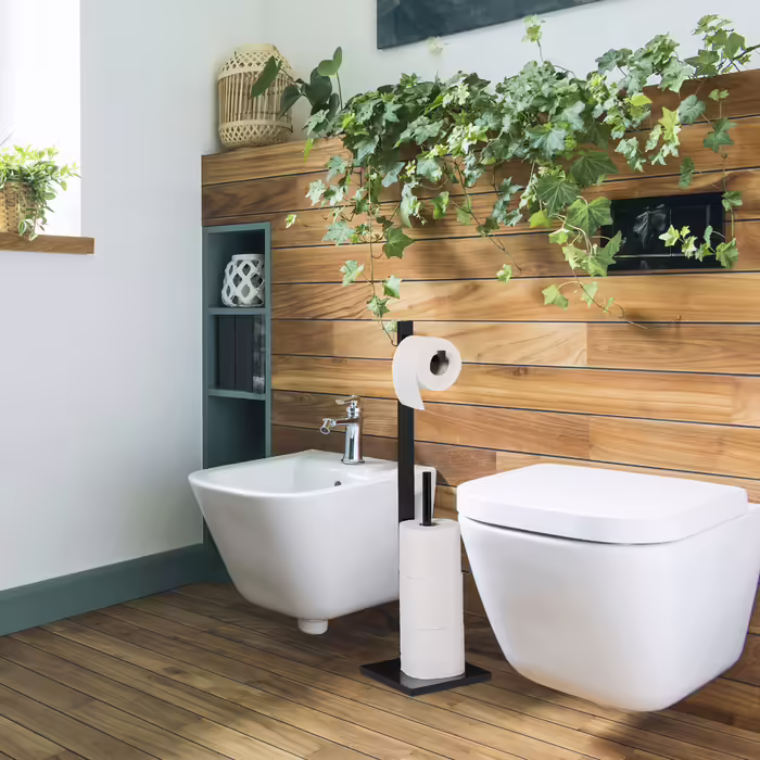 Relaxdays Toilet Paper Holder for 5 Rolls