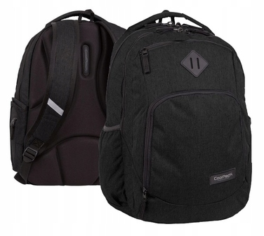 Шкільний багатокомпартментний рюкзак CoolPack, чорний, 30 л