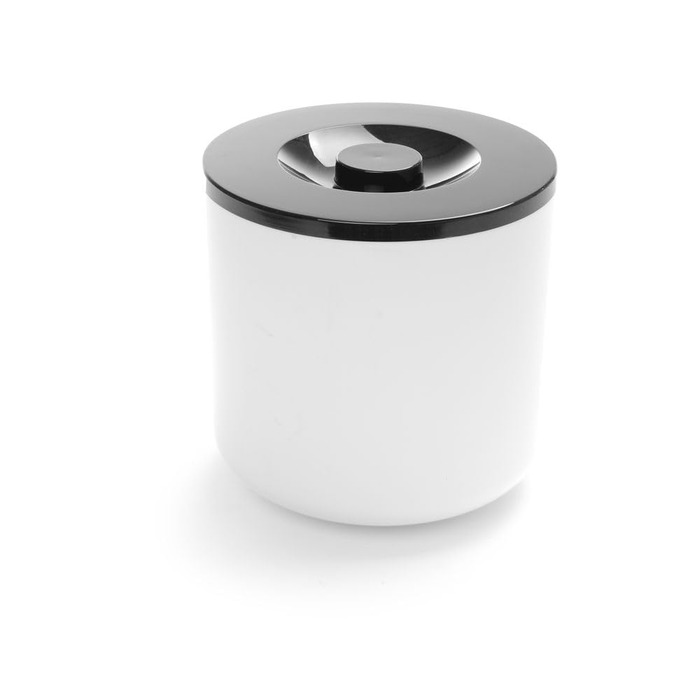 HENDI Ice Bucket, BarUp, Double-Walled, 5L, ø190x(H) 200mm, Polystyrene, White, Black