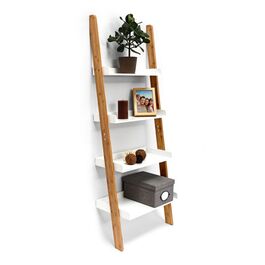 Relaxdays Сходова полиця BAMBOO