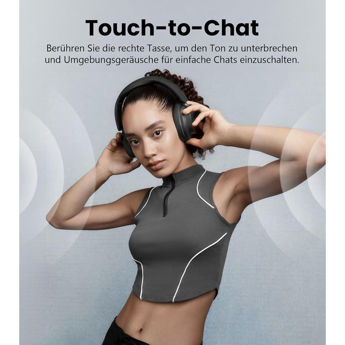 Навушники бездротові Edifier ES850NB з шумозаглушенням, Hi-Res Audio, Bluetooth 5.4, чорні