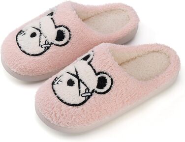 Тапочки зимові Mishansha для жінок та чоловіків, теплі плюшеві, з пам'яттю, розмір 36-47, кольори: жовтий, рожевий