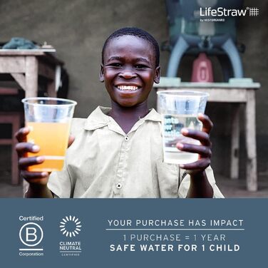 LifeStraw Go 650ml (650 ml, Clear)