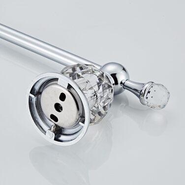 Golden Bathroom Toothbrush Holder, Gold Crystals, Bathroom Hardware (Toilet Paper Holder, Brushed Chrome)