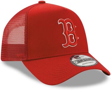 Кепка бейсболка New Era MLB Boston Red Sox, snapback, регульована, A-Frame Truckercap