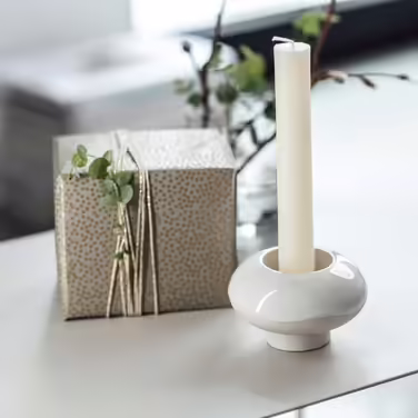 Like. Villeroy & Boch Winter Glow 23.5x8.5x20.5 cm (Donut Candle Holder)