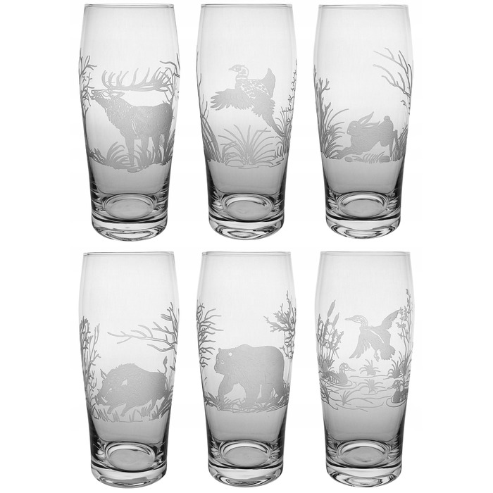 Набір пивних кехів Art-Glass, 500 мл, 6 шт.