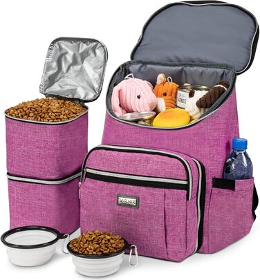 BAGLHER Рюкзак для собак, рожевий - зручний для подорожей