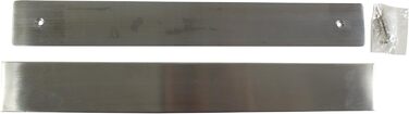 Kela 15716 Magnetic Strip, 45 cm Length, Brushed Stainless Steel, Flat