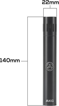 Мікрофон конденсаторний AKG C114 (кардіоїда) для контент-мейкерів та музикантів