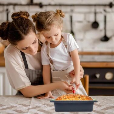 Форма для випічки хліба Toastbrot (2 шт) вуглецева сталь, чорний та рожево-золотий, для хліба, кексів та випічки з отворами для вентиляції