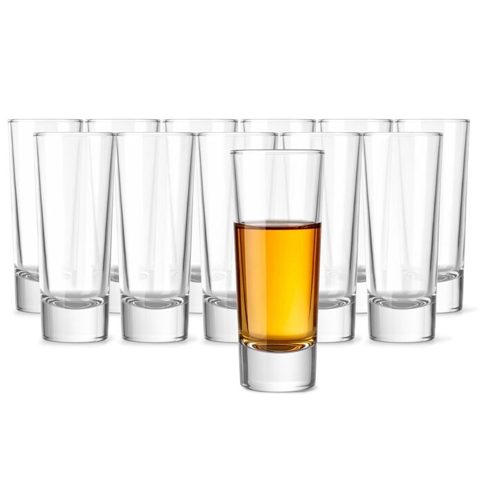 Набір склянок для шнапсу Glasmark KROSNO 1992 (12 шт) 65 мл, прозорі, для мийки в посудомийній машині