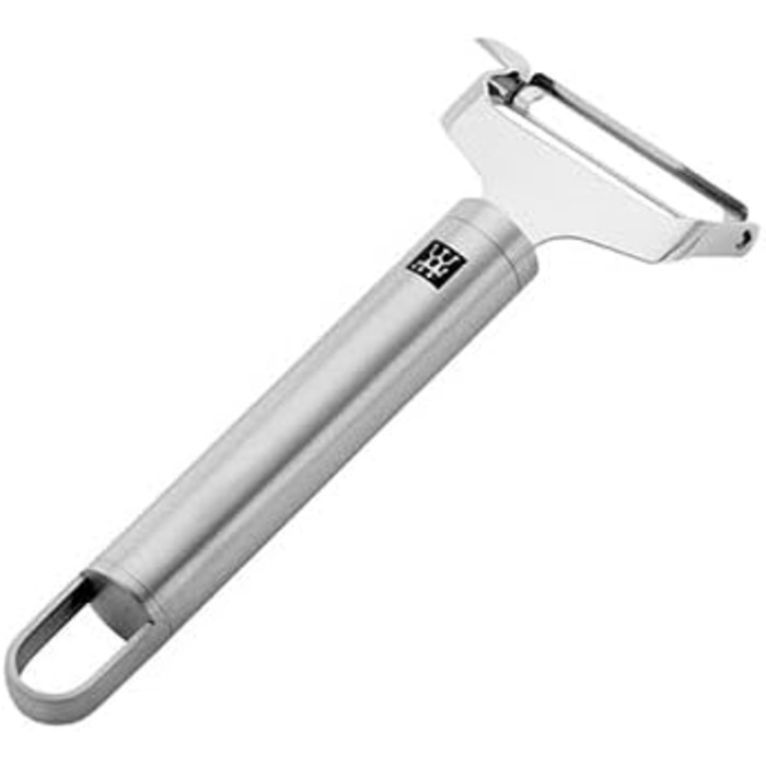 Овочечистка ZWILLING Pro, 17 см, нержавіюча сталь, ергономічна ручка, срібляста